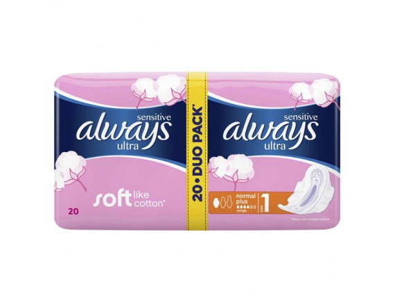 ALWAYS TAMPOANE DUO PACK ULTRA PLUS (20BUC) Non-Food